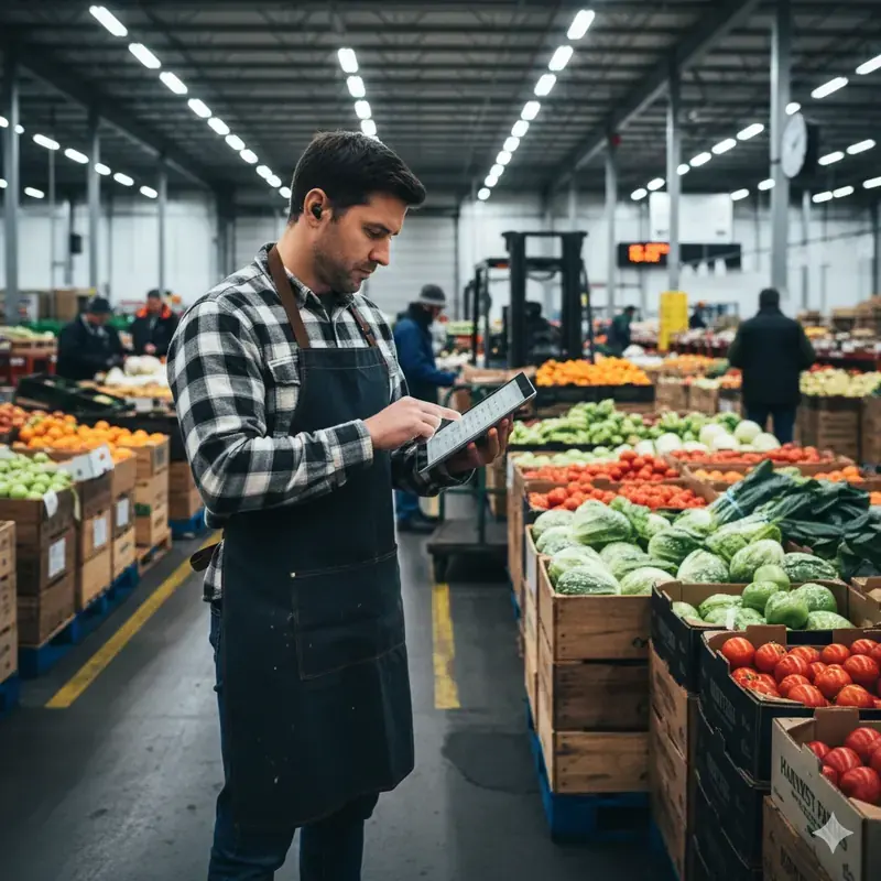Fresh produce wholesale software for Australian central markets