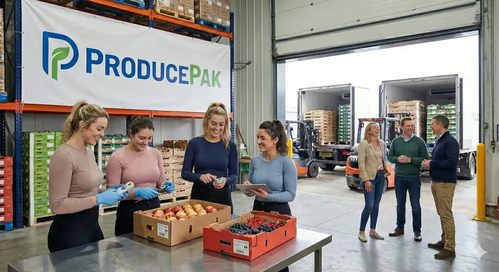 A low-cost traceability solution for fresh produce