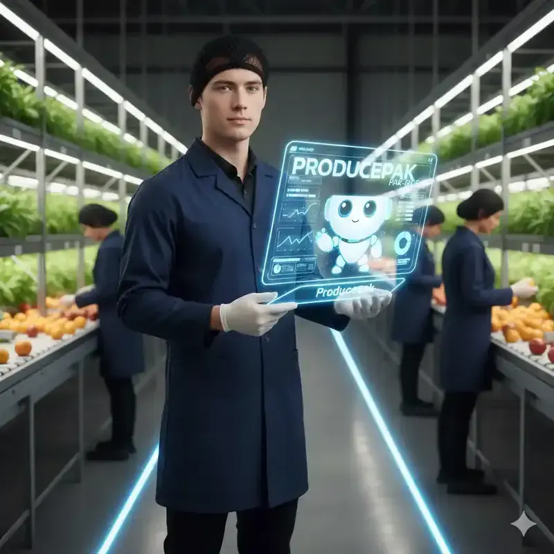 Pak-Bot: fresh produce AI inside Producepak