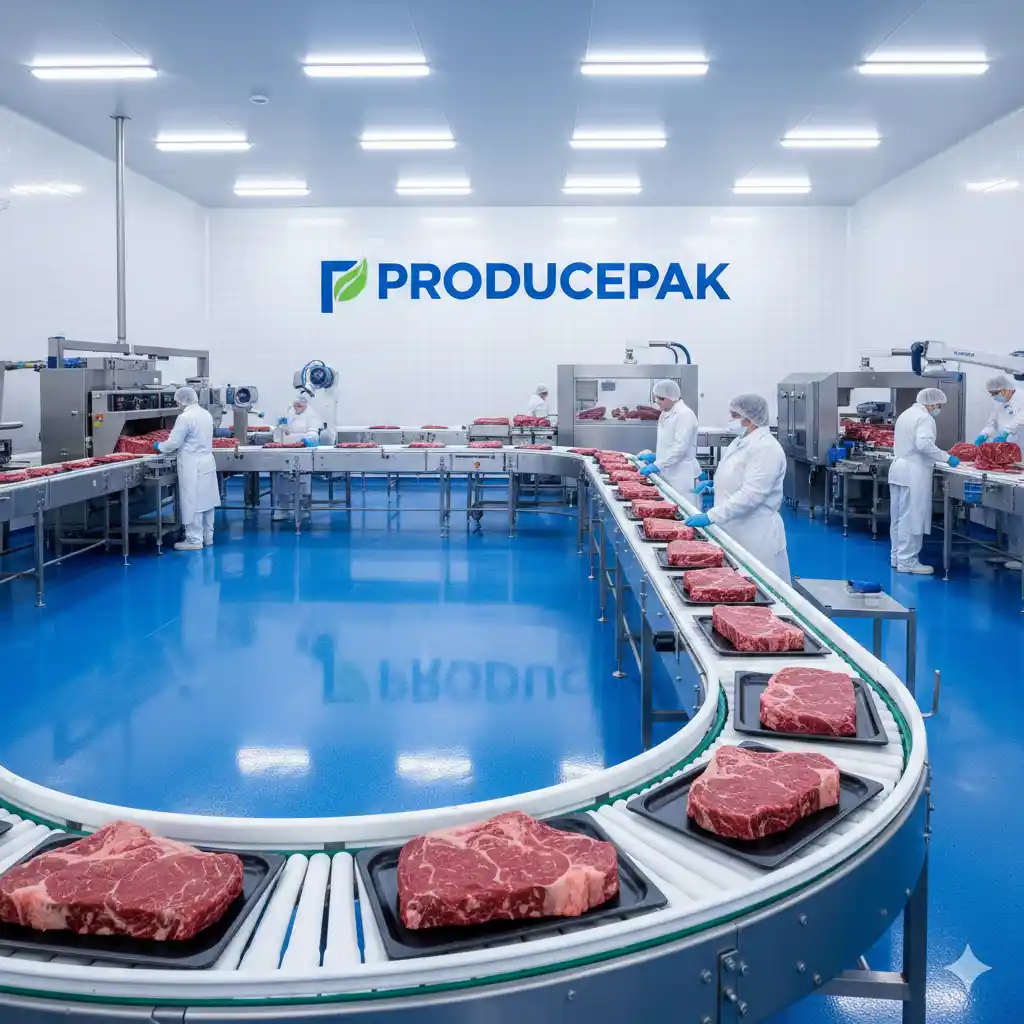 Meat packing software processing