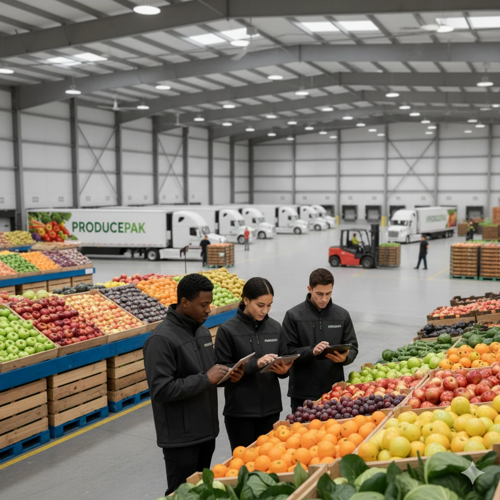 Fresh produce traceability software